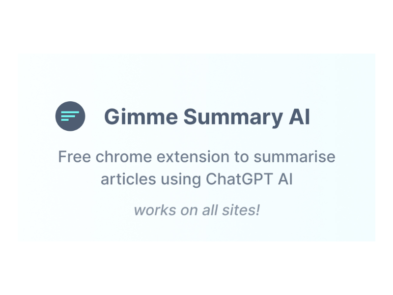 Gimme Summary AI