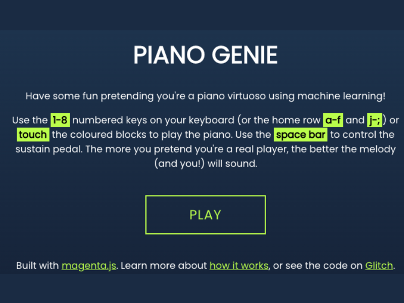 Piano Genie