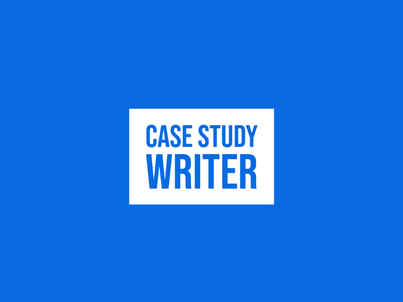 Case Study Writer