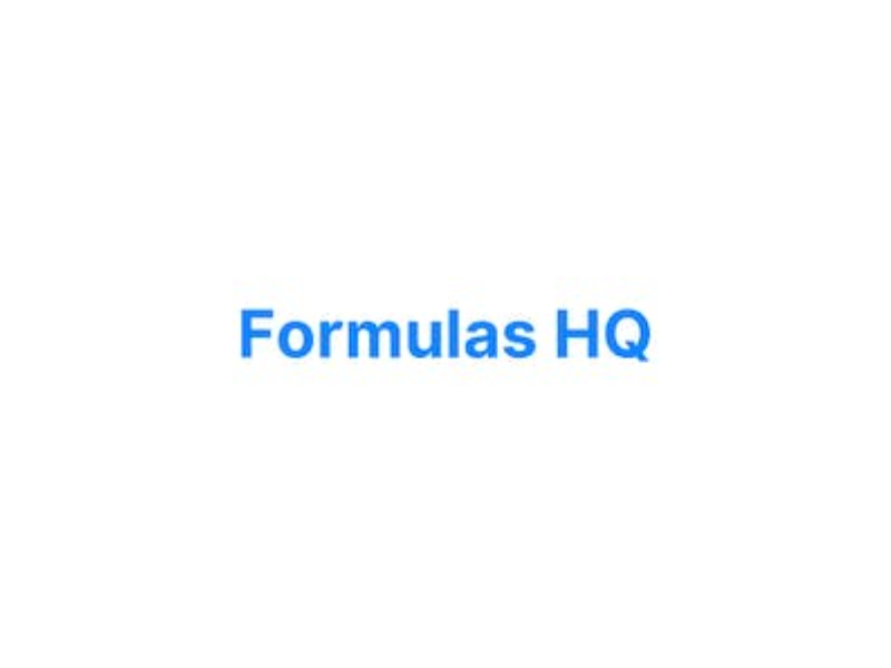 Formulas HQ