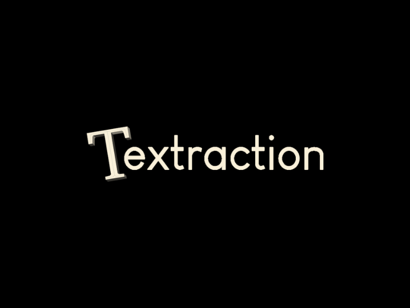 Textraction
