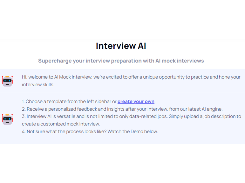 AI Mock Interview